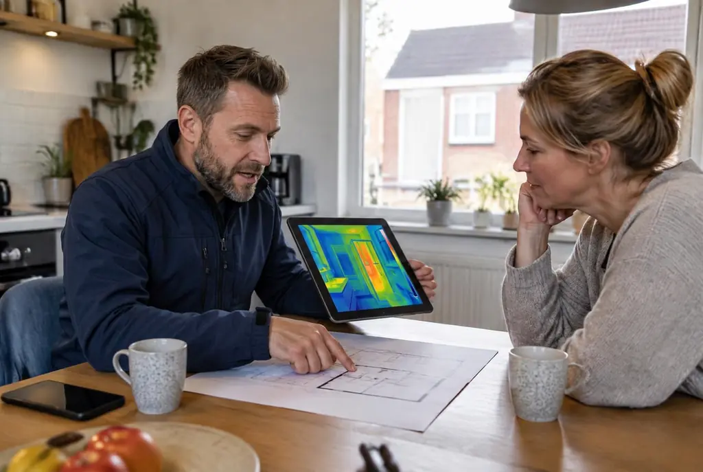 Lekdetectie Weesp – bevindingen bespreken aan de keukentafel